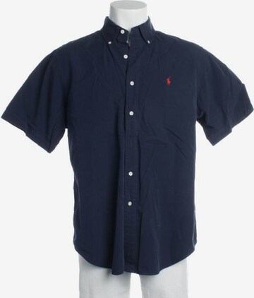 Lauren Ralph Lauren Button Up Shirt in L in Blue: front