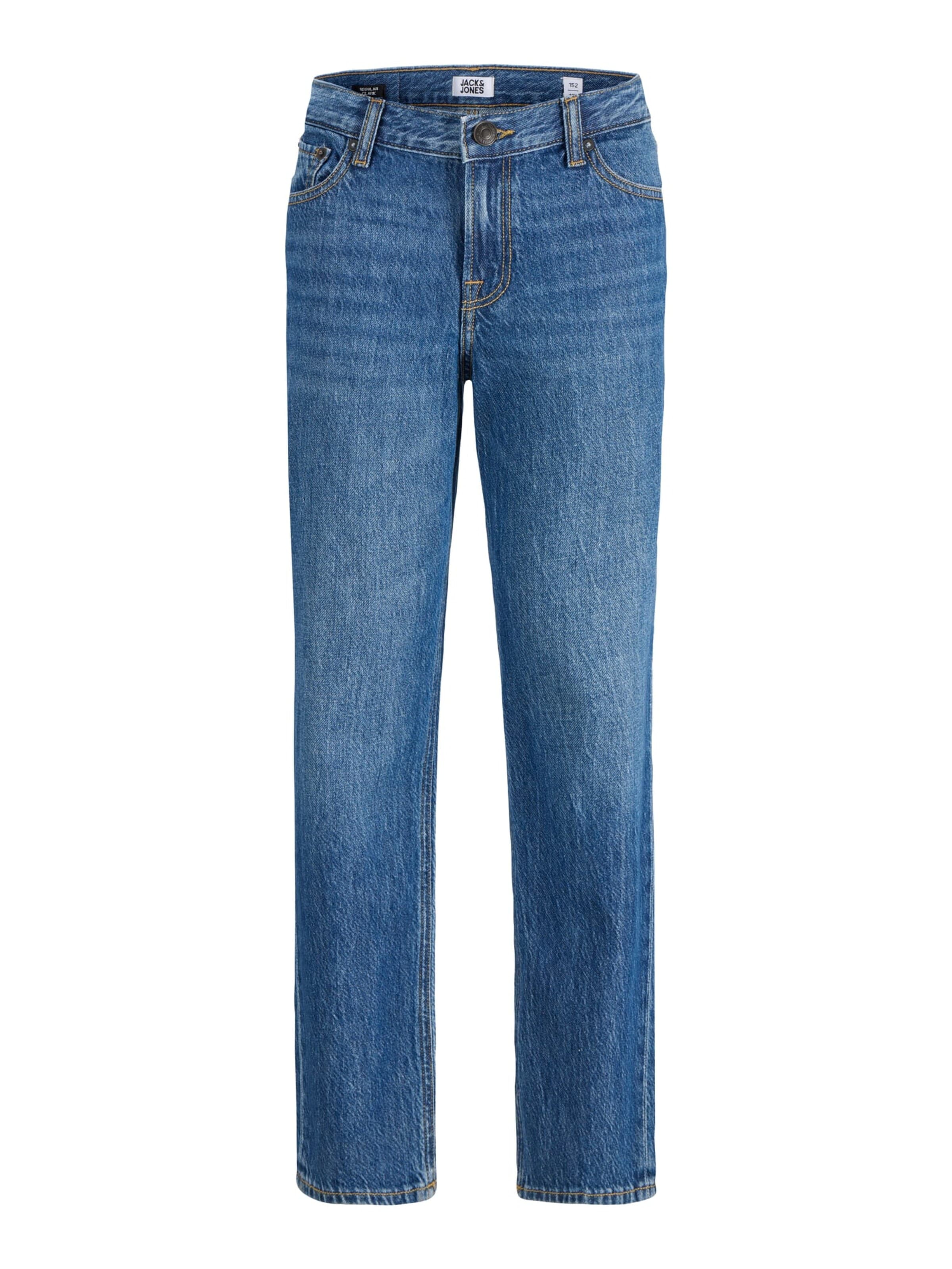 JACK & JONES Baggy Jeans 'Clark' in Blue: front