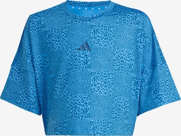 ADIDAS SPORTSWEAR - Camiseta funcional 'Future Icons' en azul: frente