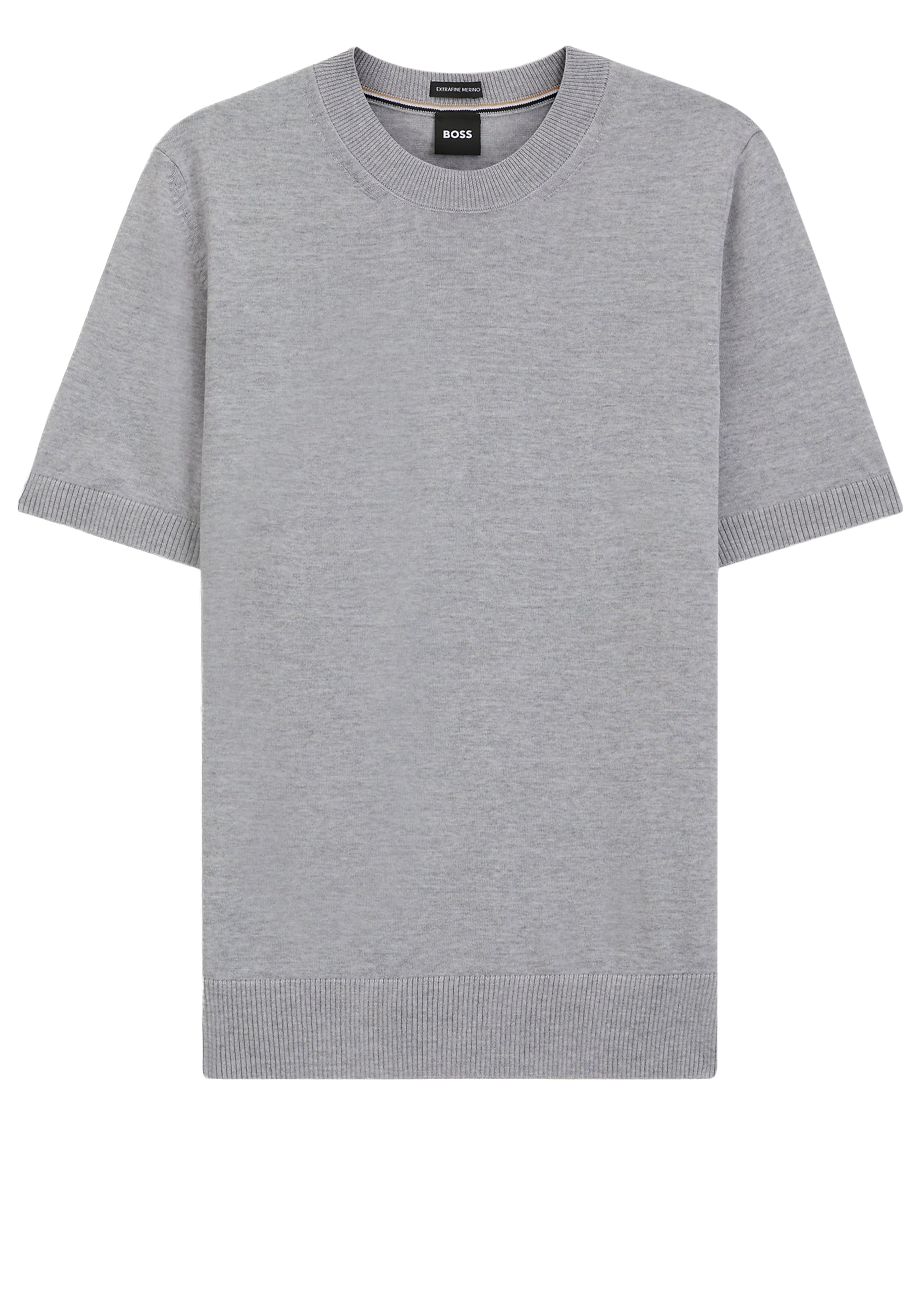 BOSS Pullover 'Umauro' in Grau: Vorderseite