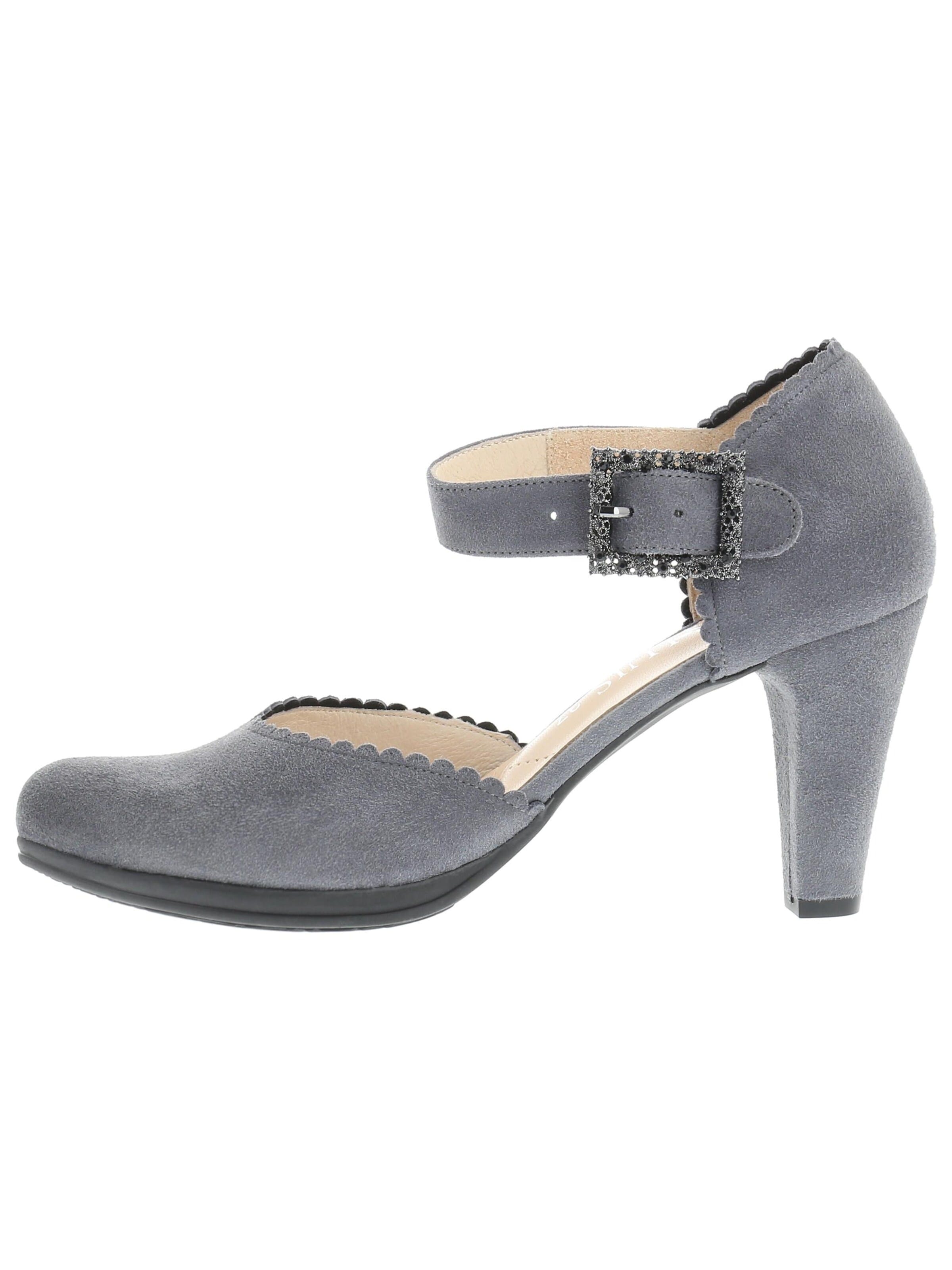 XAVER LUIS Schuhmanufaktur Pumps 'Sofine'‌‌‌‌‌‌‌‌‌‌ in Grau: Vorderseite