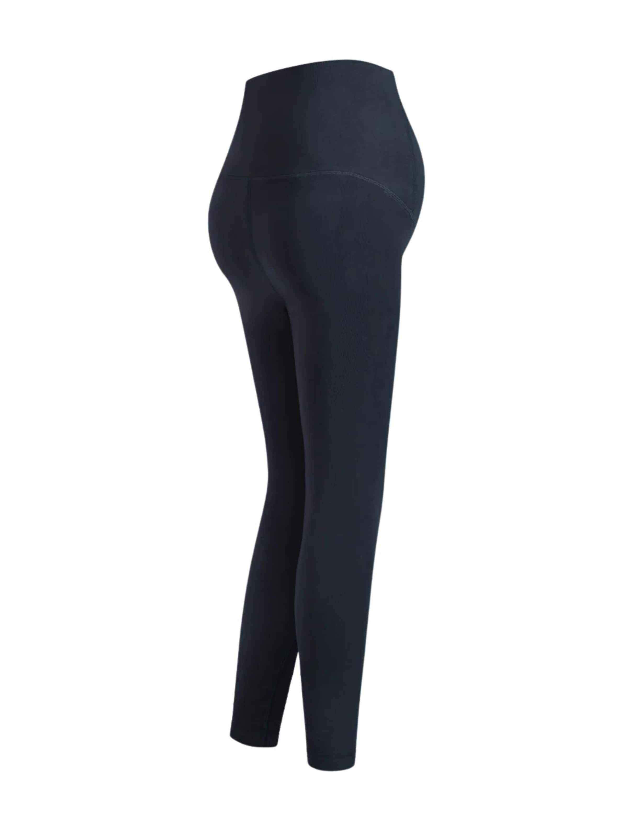 cfab (formerly creamy fabrics) Skinny Leggings 'Seamless Umstandsleggings mit hohem Bund'‌‌‌‌ in Grau: Vorderseite
