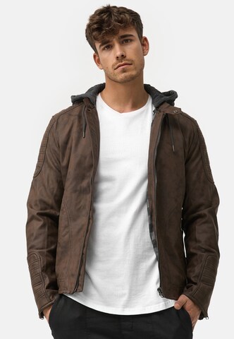 INDICODE JEANS Tussenjas in Bruin