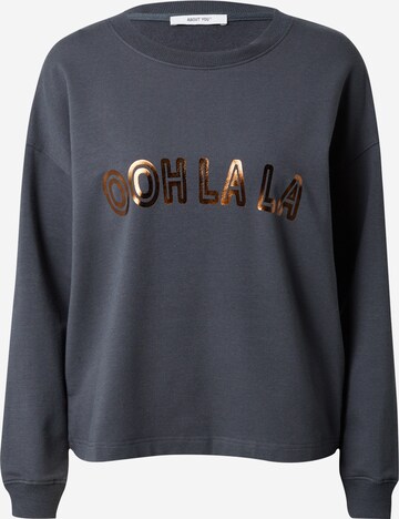 ABOUT YOU Sweatshirt 'Simone' i blå: framsida