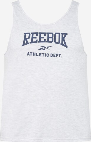 ReebokSportski top - siva boja: prednji dio