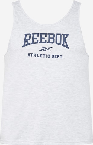 Reebok - Top desportivo em cinzento: frente