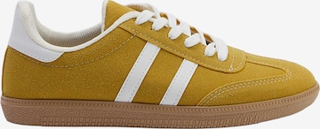 Baskets basses Trendyol en jaune : devant