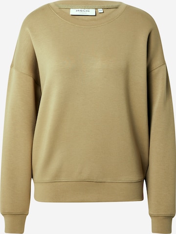 MSCH COPENHAGEN Sweatshirt 'Ima' in Green: front