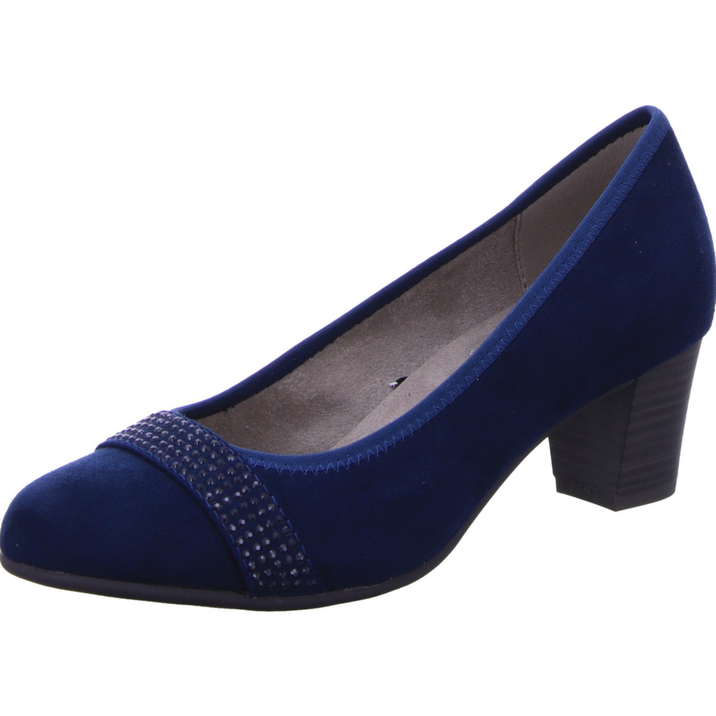 JANA Pumps in Blauw: voorkant