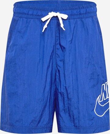 Nike Sportswear Nadrág 'Alumni' - kék: elől