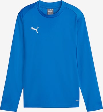 PUMA Athletic Sweatshirt in Blue: front
