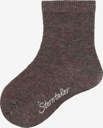 STERNTALER Socken in Braun: Vorderseite