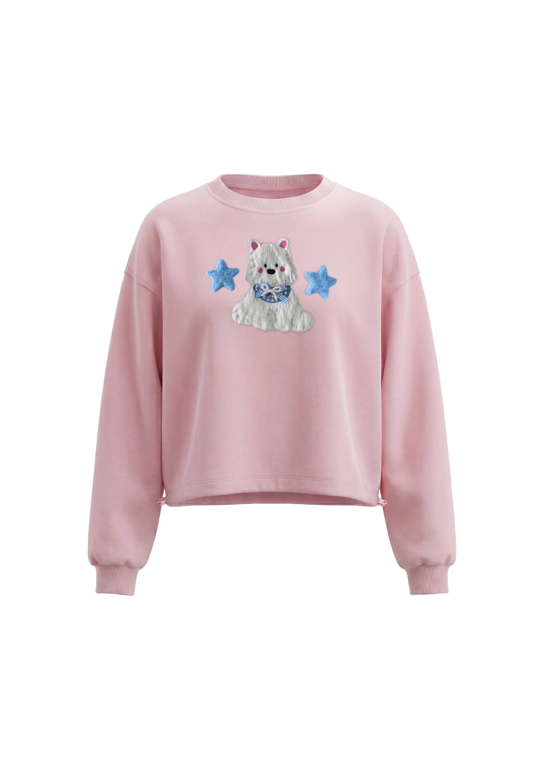 Sweat-shirt MYMO en rose : devant