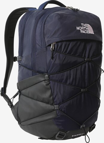 THE NORTH FACE - Mochila 'Borealis' em azul: frente