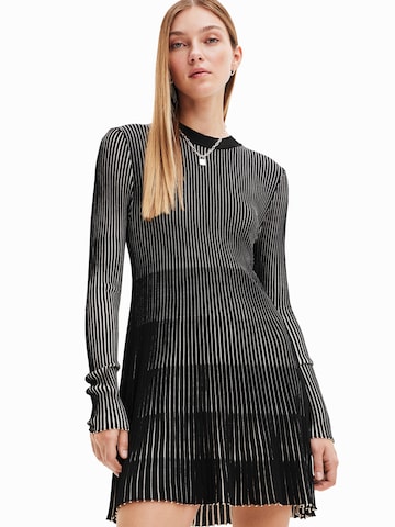 Desigual Knitted dress 'VENICE' in Black