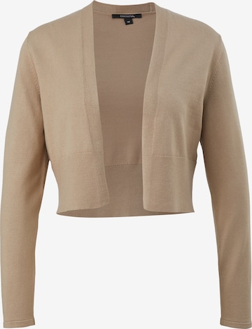 COMMA Gebreid vest in Beige: voorkant