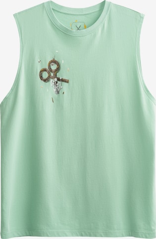 T-Shirt 'Storya' Kaft en vert : devant