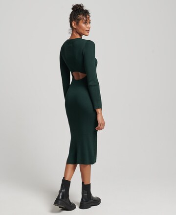 Superdry Knitted dress in Green