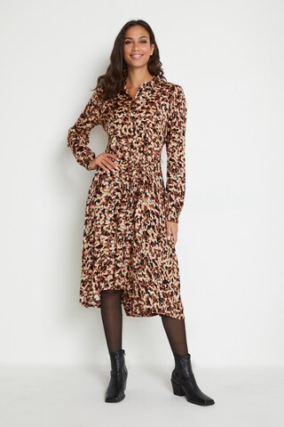 Kaffe Shirt Dress 'Adevyn' in Brown