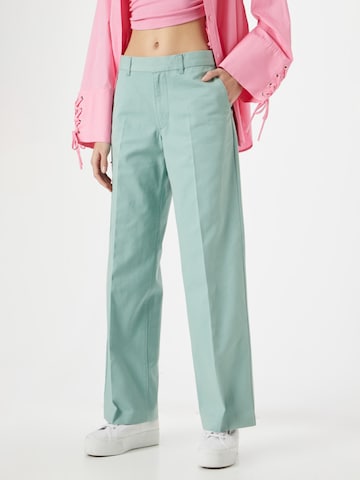 Loosefit Pantalon à plis 'Baggy Trouser' LEVI'S ® en vert : devant