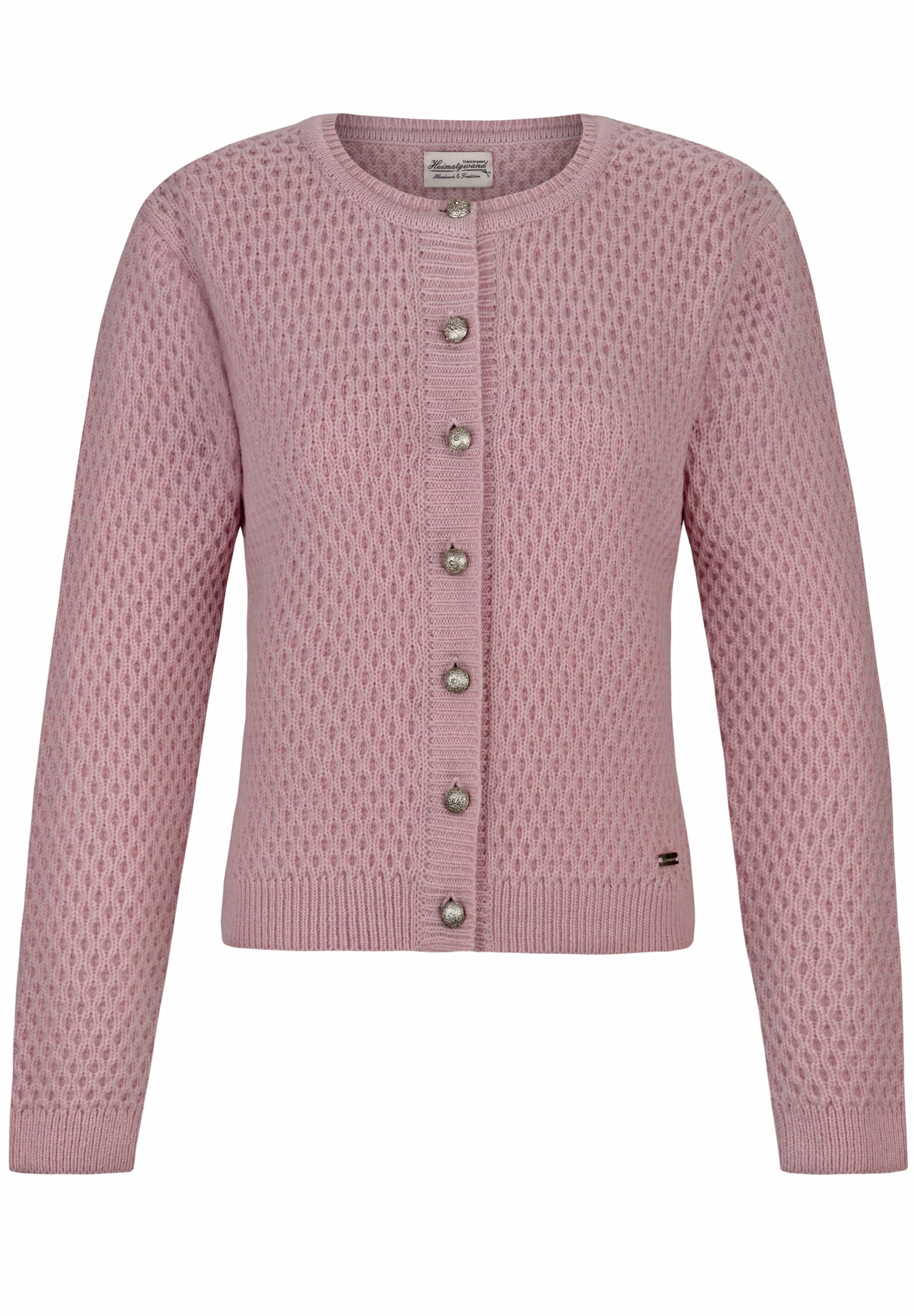 STOCKERPOINT Strickjacke 'Juliette' in Pink: Vorderseite