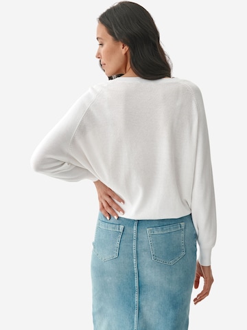 TATUUM - Pullover 'AZALI' em branco