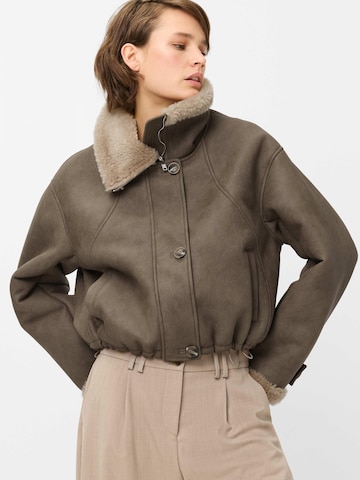 Fuchs Schmitt Winterjacke 'Fliegerblouson Oakland'‌‌‌‌ in Braun: Vorderseite