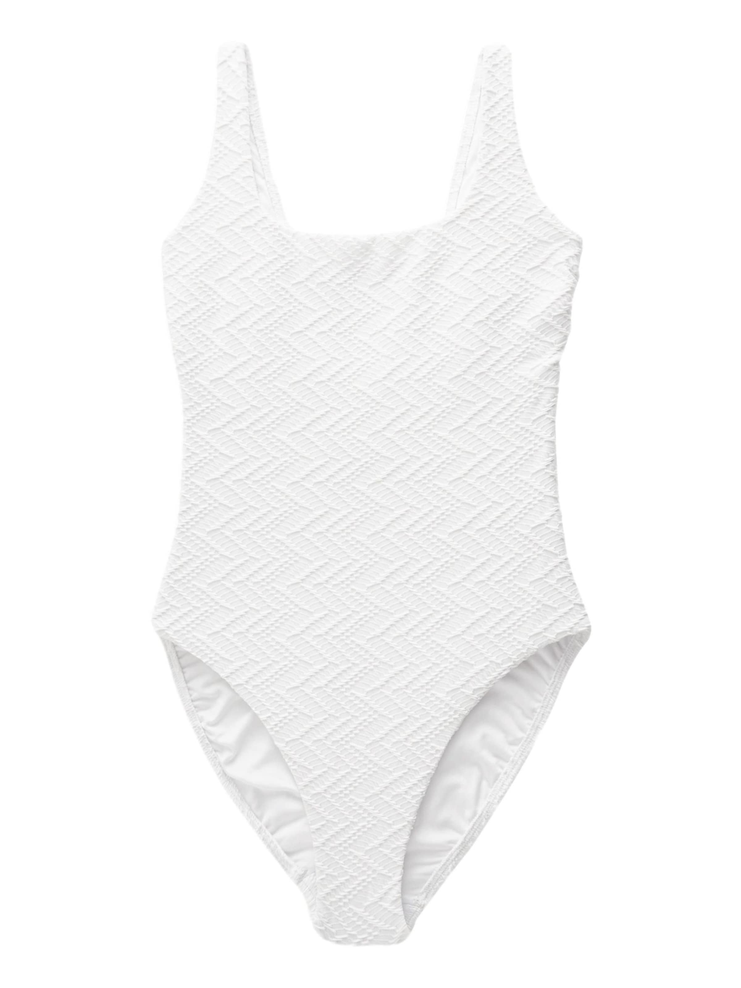Next Maillot de bain en blanc, Vue avec produit