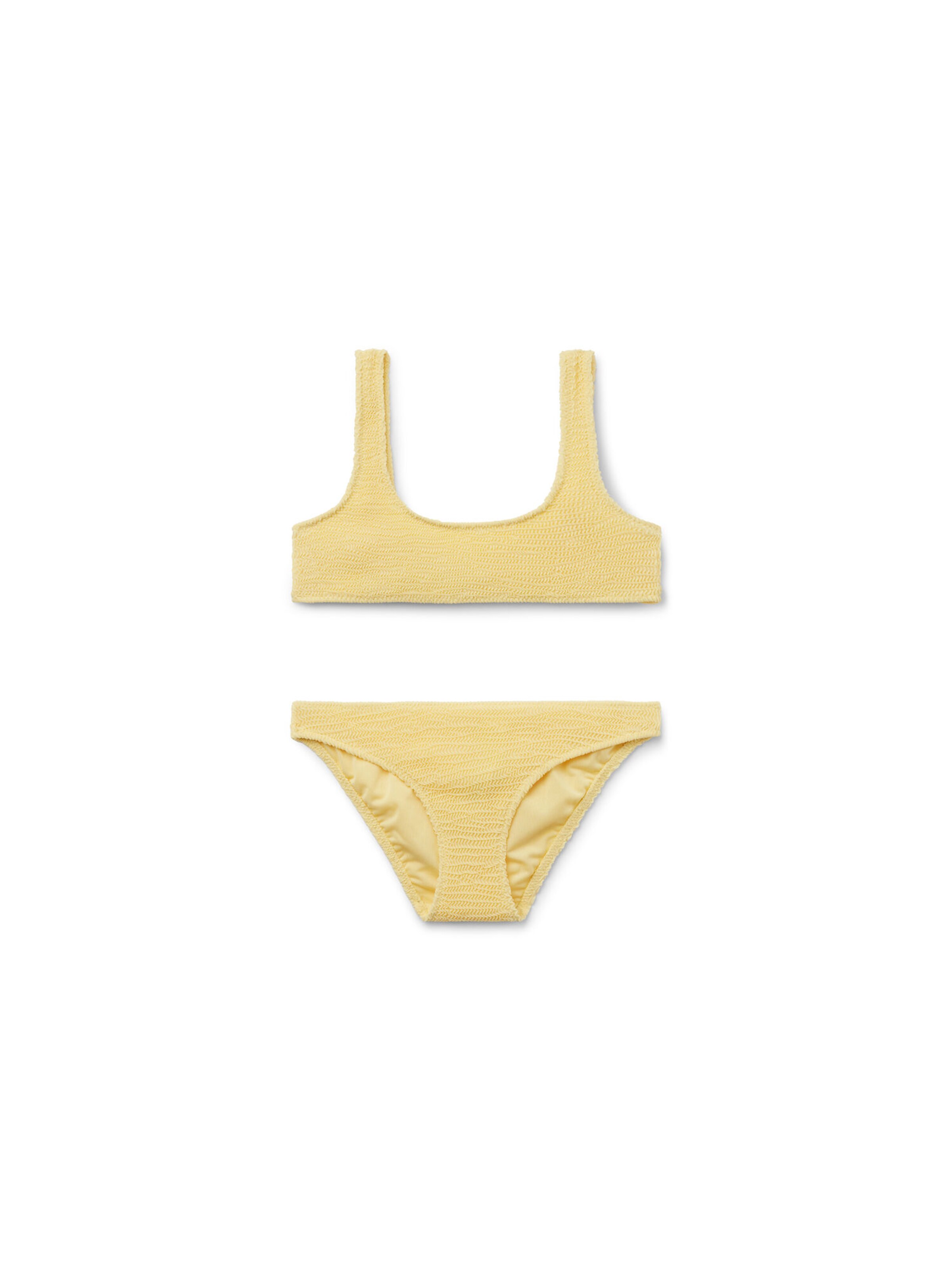 CALZEDONIA Bikini 'Crinkle Waves' in Yellow: front