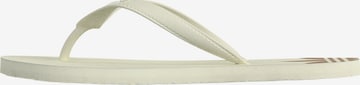 ADIDAS ORIGINALS T-bar sandals 'Adi Sun' in White: front