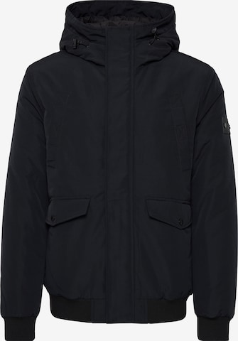 INDICODE JEANS Winter Jacket in Black: front