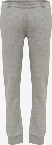 Hummel Tapered Pants 'Red' in Grey: front