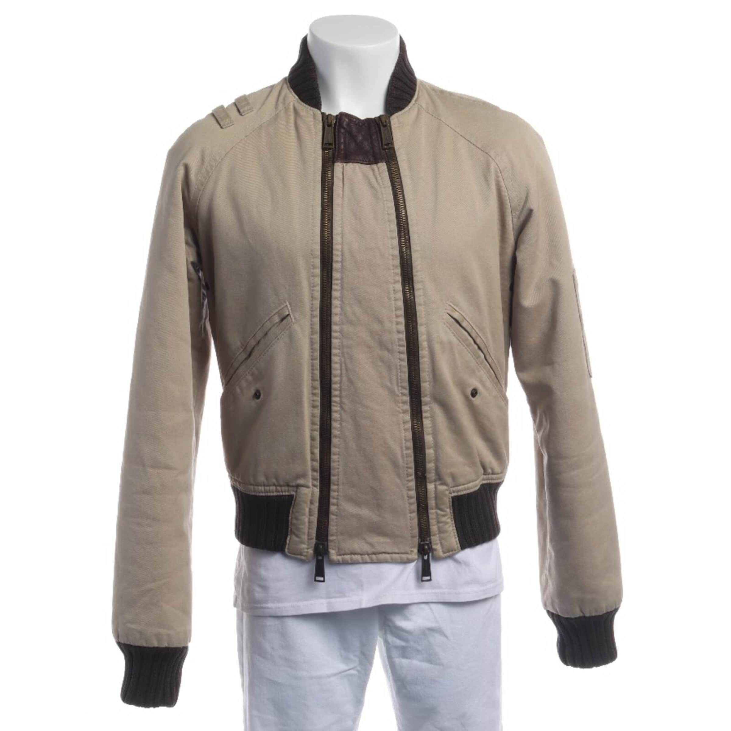 DSQUARED2 Übergangsjacke M in Braun: Vorderseite