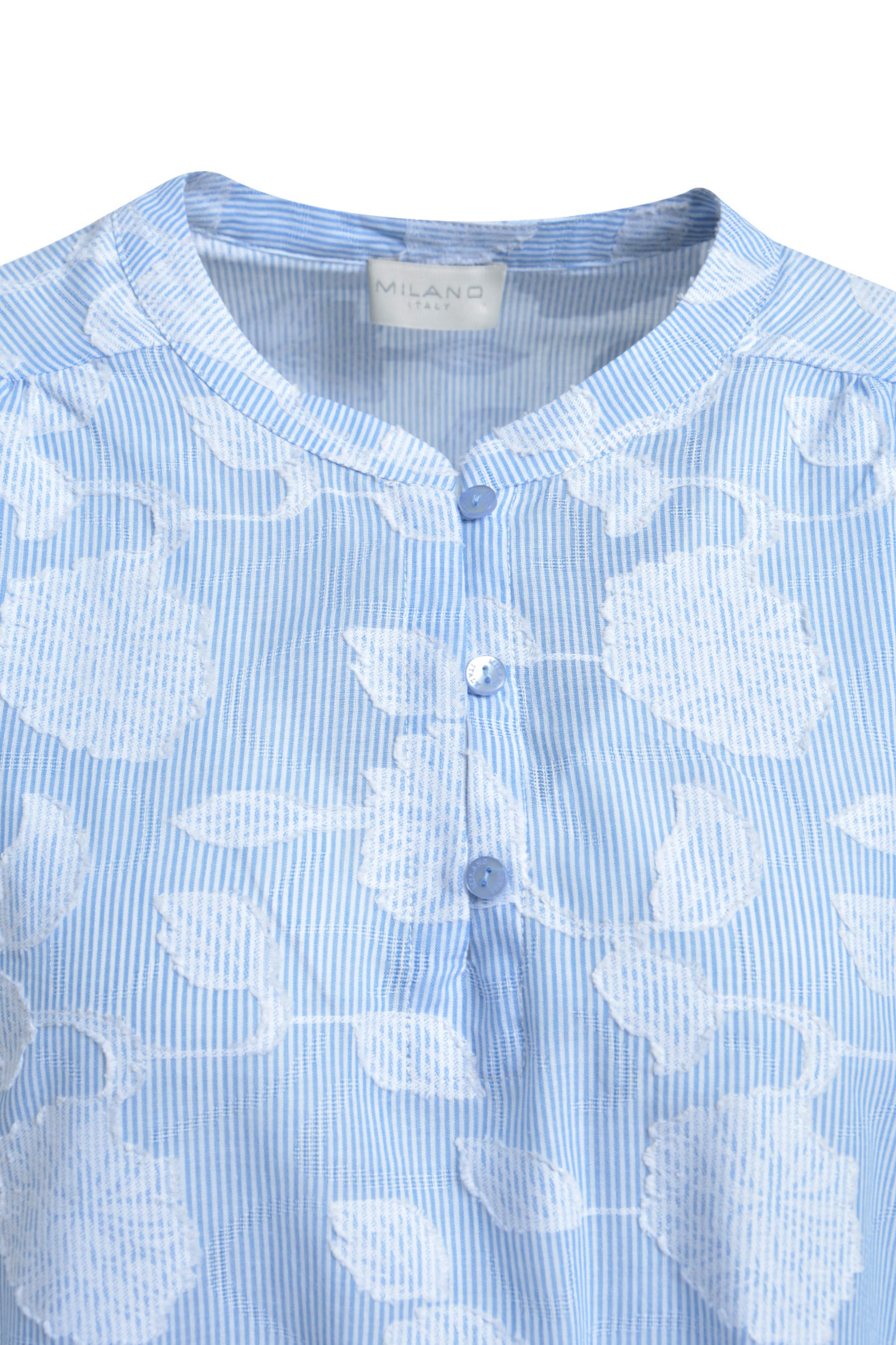Milano Italy Blouse in Blue