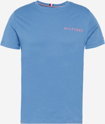 TOMMY HILFIGER T-shirt i blå: framsida