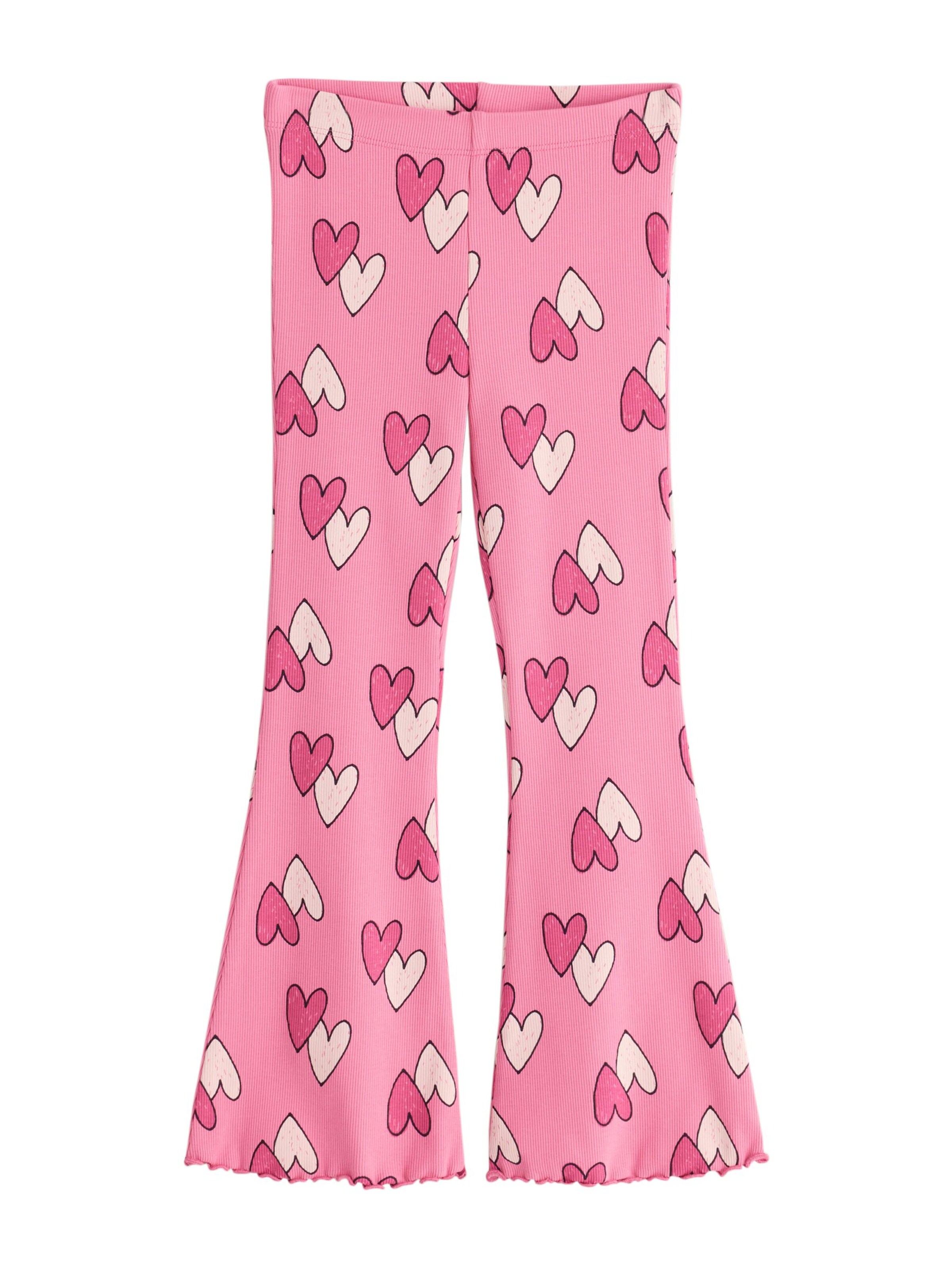 Next Zvonový Kalhoty – pink: přední strana