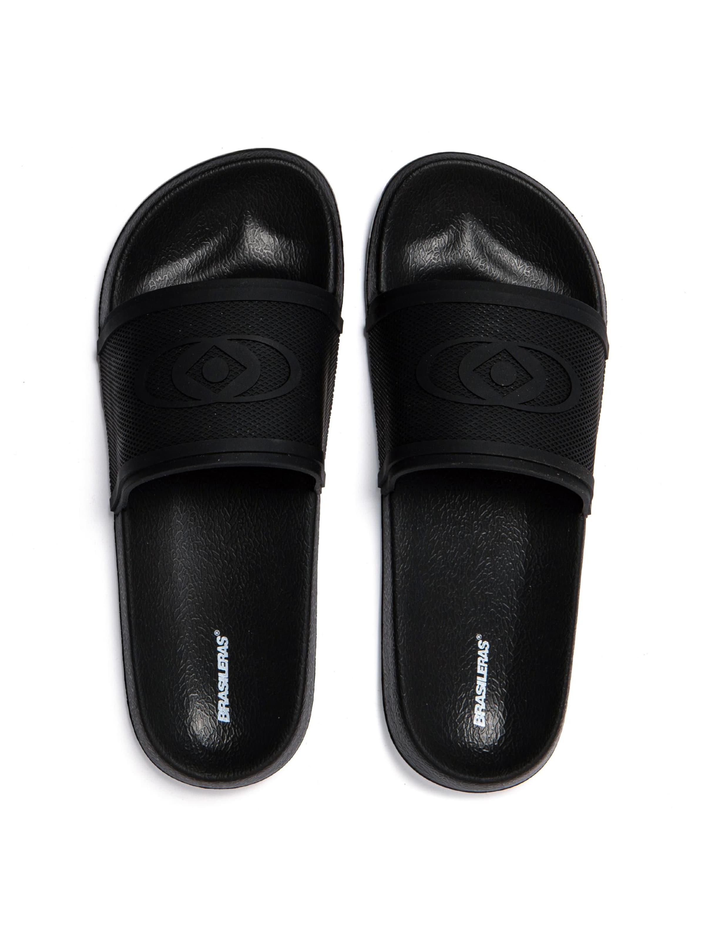 Brasileras - Zapatos para playa y agua 'Splash' en negro