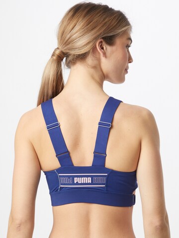 Bustino Reggiseno sportivo di PUMA in blu