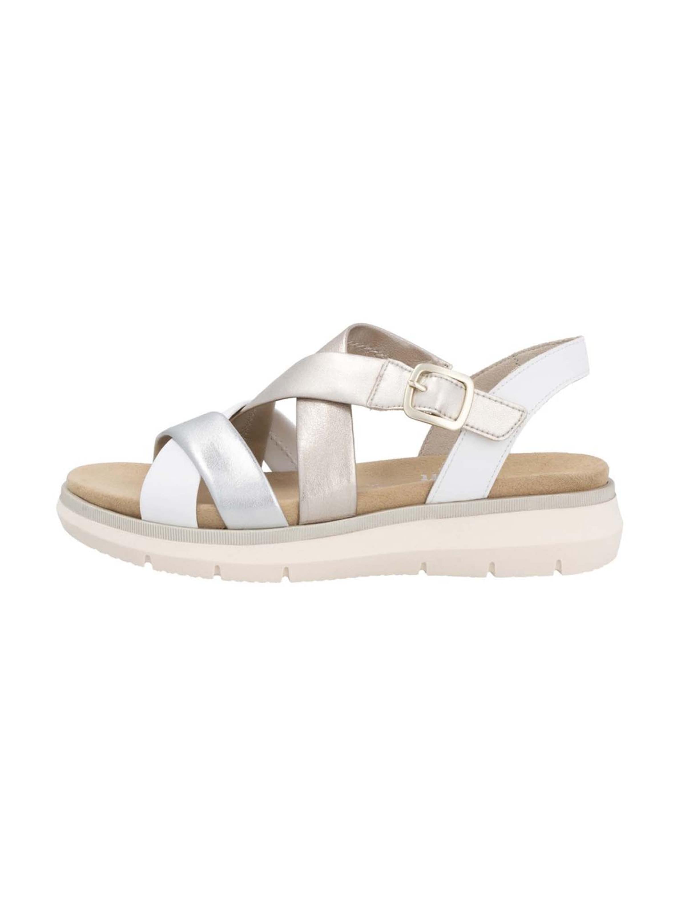 REMONTE Sandaler med rem i sølv
