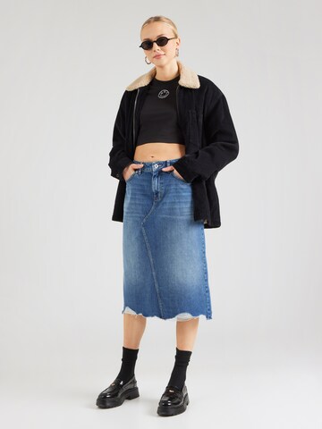 HUGO Spódnica 'Gadele_B' w kolorze niebieski