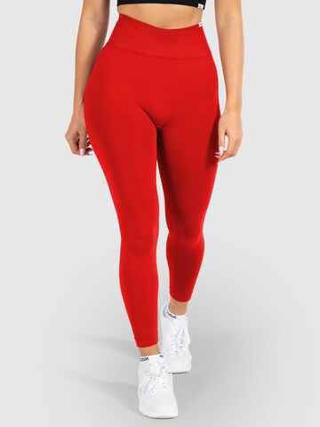 Smilodox Skinny Pants in Red: front