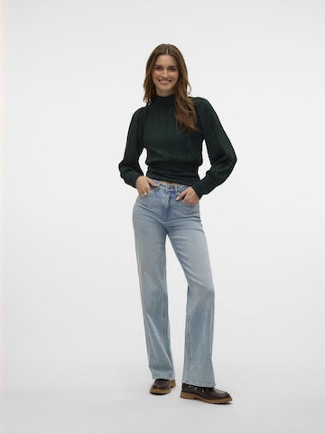 VERO MODA Blouse 'VMAurora' in Groen
