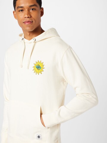 QUIKSILVER Sweatshirt 'PLANET POSITIVE' i vit