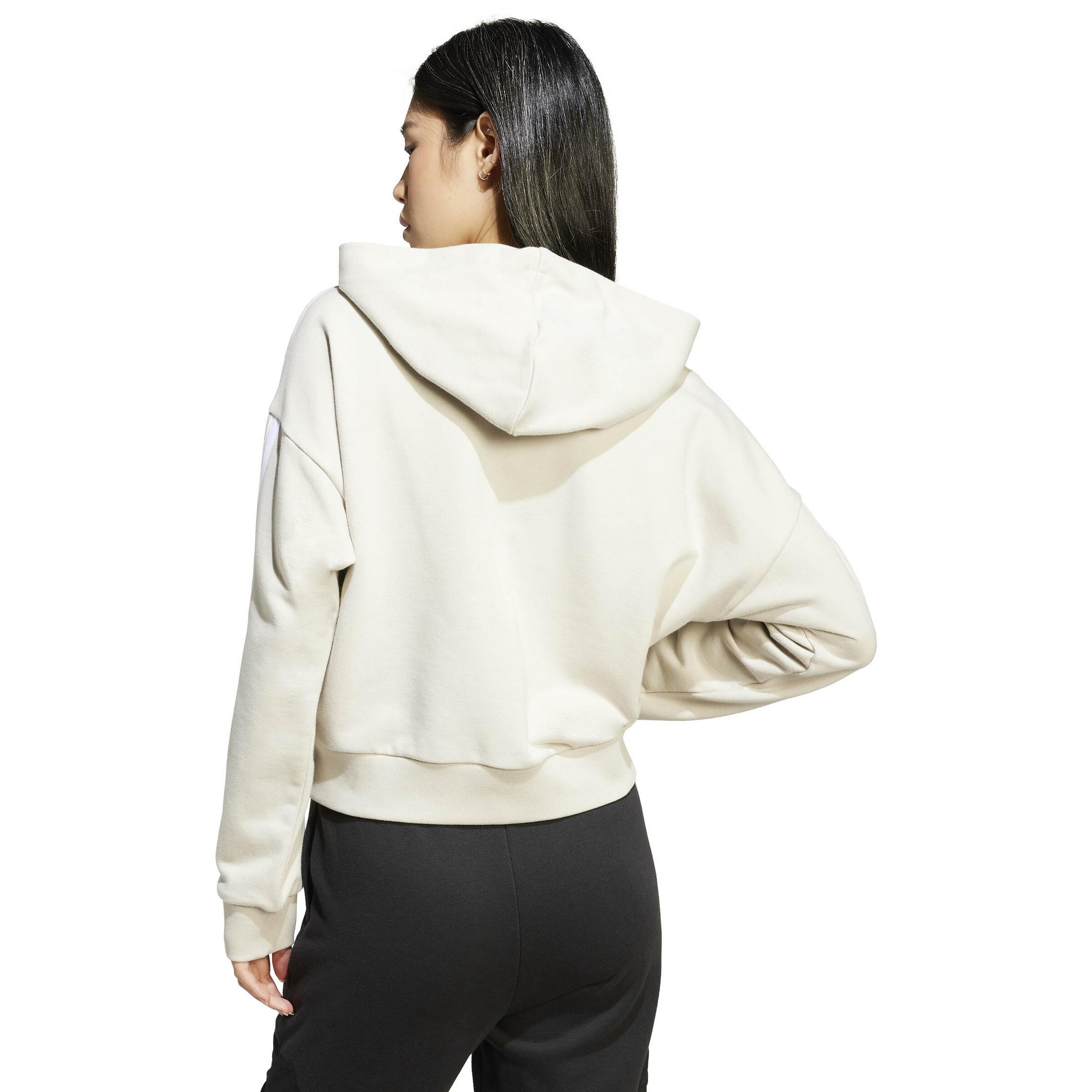 ADIDAS SPORTSWEAR Sportsweatjacke 'Essentials' in Weiß