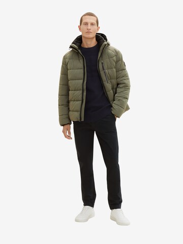 TOM TAILOR Between-Season Jacket in Green