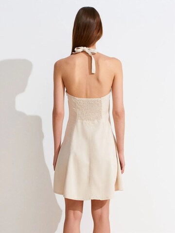 Dilvin - Vestido em bege