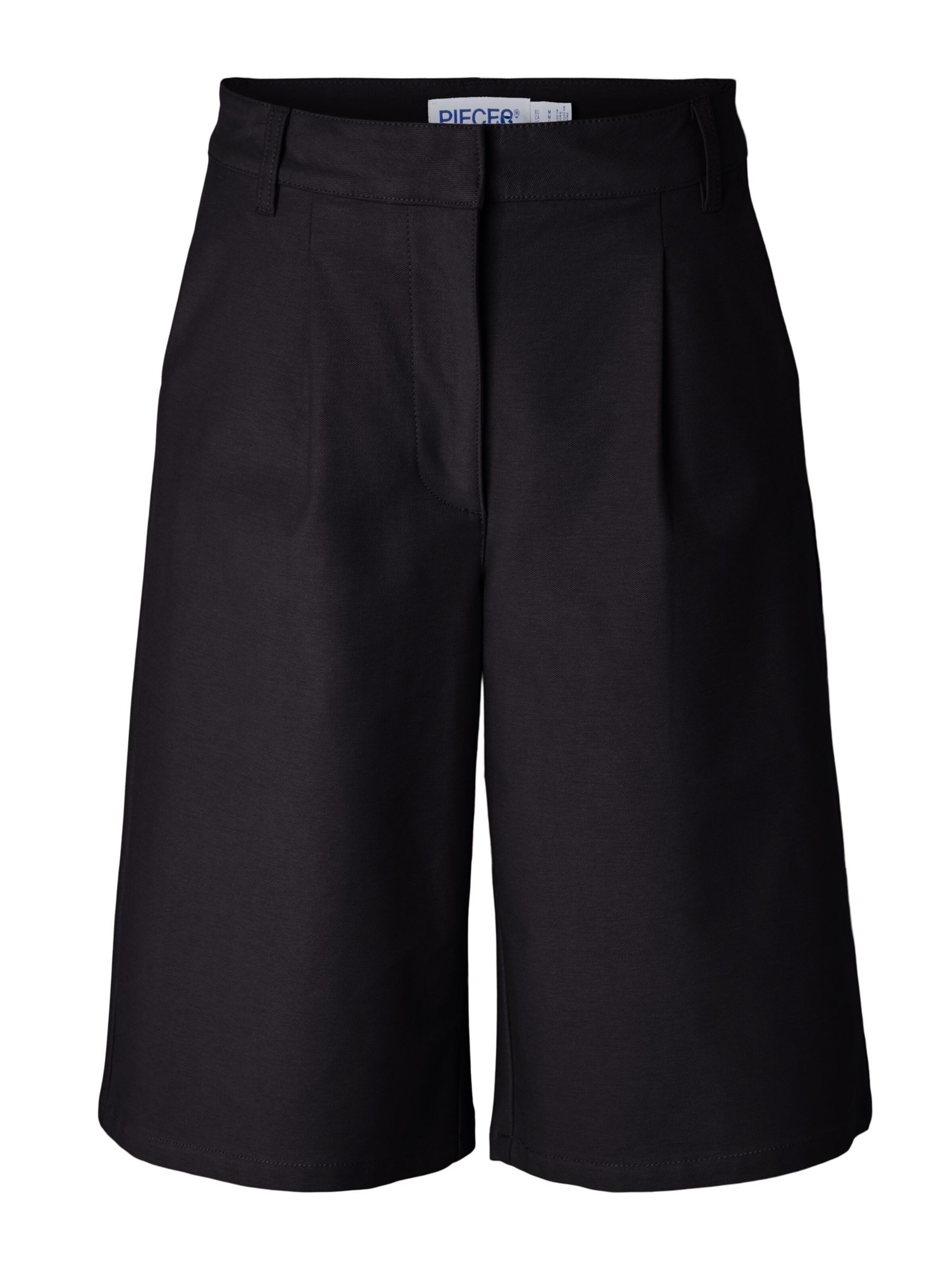 PIECES Pantalon à pince en 34 en noir, Vue avec produit