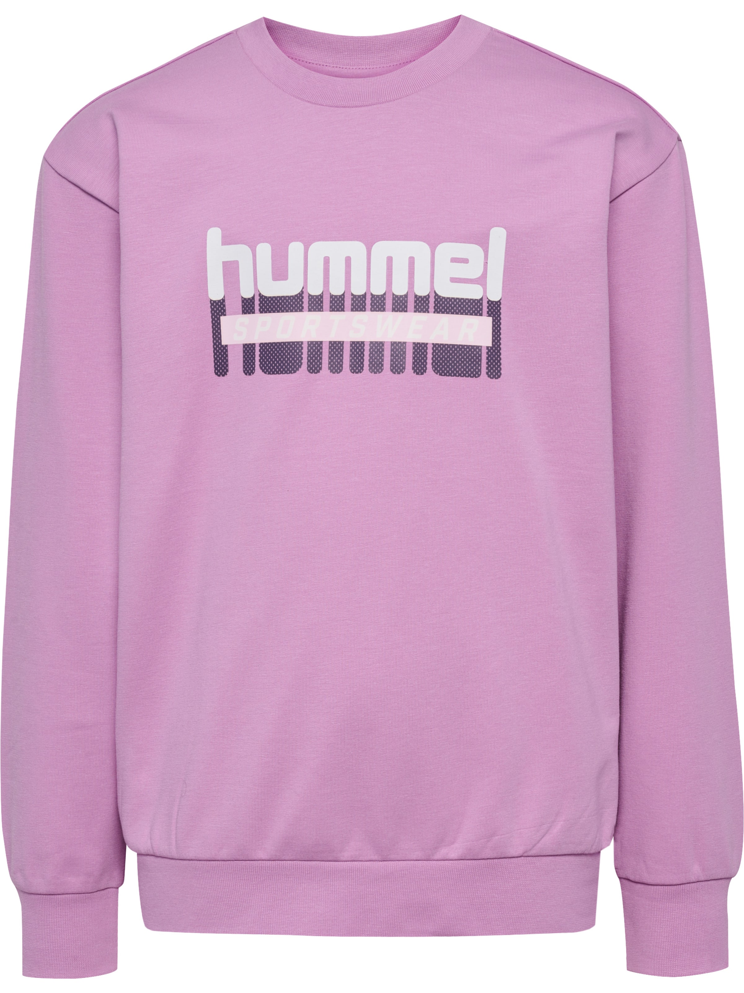 Hummel Sweatshirt 'Tukas' in Lila: voorkant