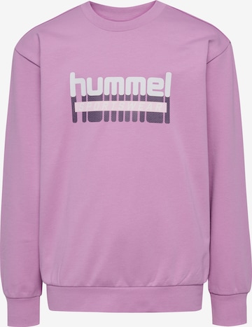 Hummel Sweatshirt 'Tukas' in Purple: front