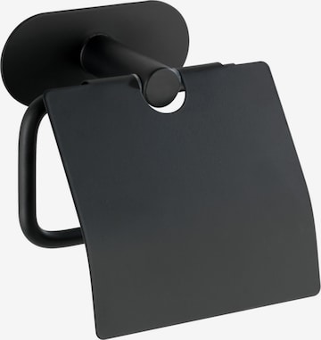 Wenko Toilet Accessories 'Orea' in Black: front
